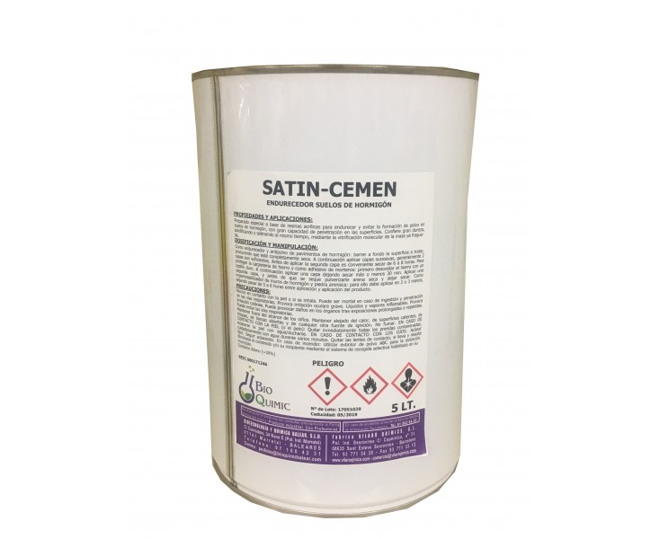 SATIN CEMENT LATA 5l.