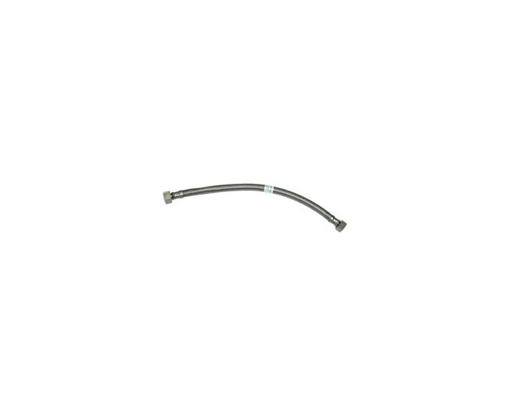 CONEXION FLEXIBLE ACERO INOX M3/8-H3/8-25