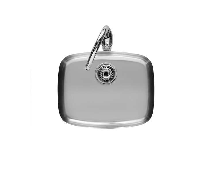 STAINLESS STEEL SINK BP-3 50x40 1C. B / TEXTURED BOX