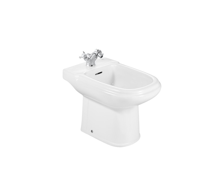 BIDE DAMA RETRO SIN TAPA BLANCO