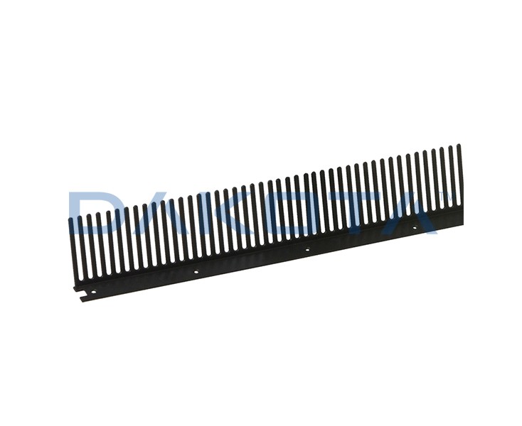 CIERRATEJAS UNIVERSAL PLASTICO NEGRO 100x11