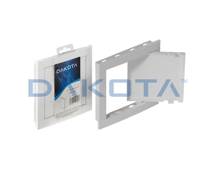 REJILLA PVC PUETA INSPECCION 305x305 ABS