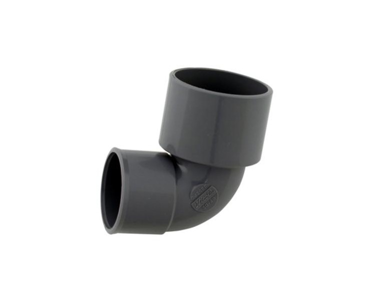 CODO PVC REDUCTOR 50-40 / 90º MZ