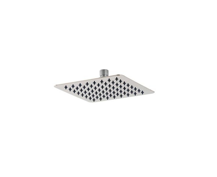 ROCIADOR DUCHA CUADRADO 200x200 ULTRAFINO INOX MZ