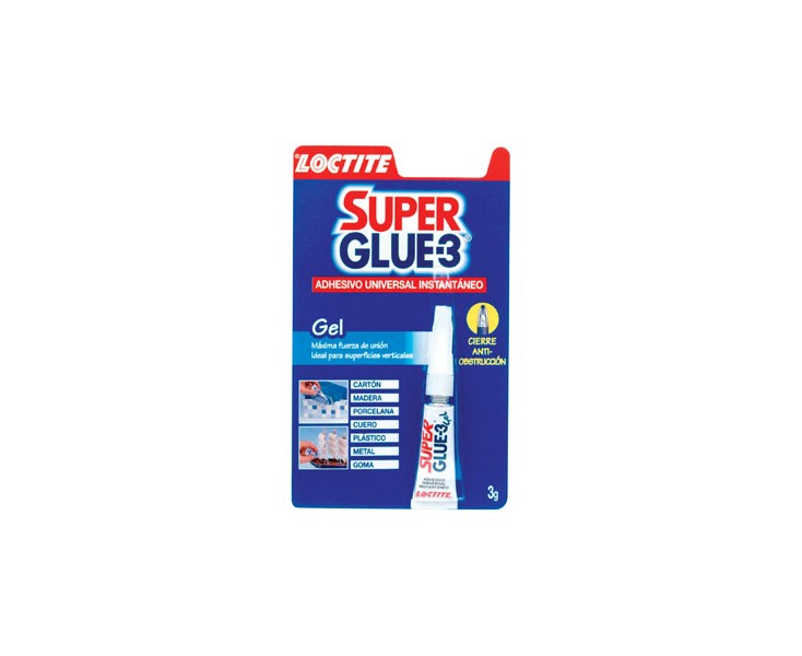 ADHESIVO SUPER GLUE-3 3gr-GEL