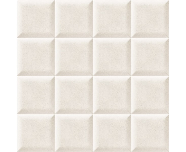  WHITE 15x15 bombato