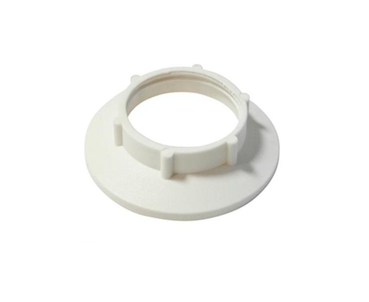 ARANDELA PORTALAMPARAS PLASTICO ROSCA
