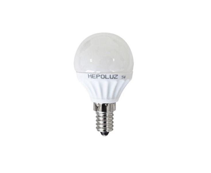 BOMBILLA ESFERICA E14 05.00W SMD LED 2700K 