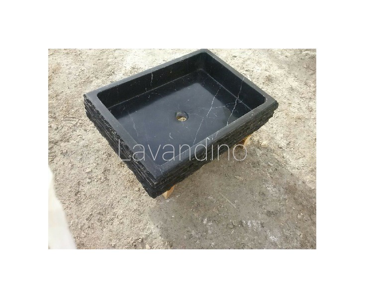 BLACK MARQUINE SCARCIBLE WASHBASIN