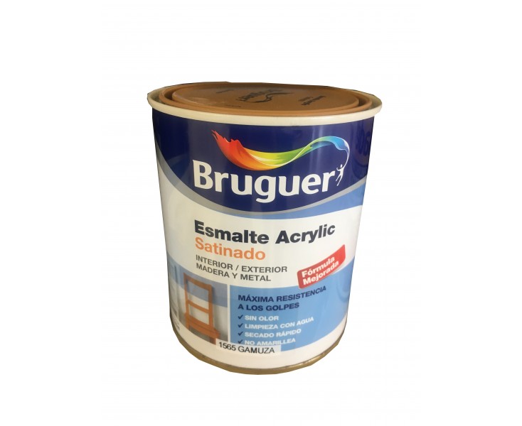 BRUGUER ACRYLIC ENAMEL SATIN GAMUZA 750ml 