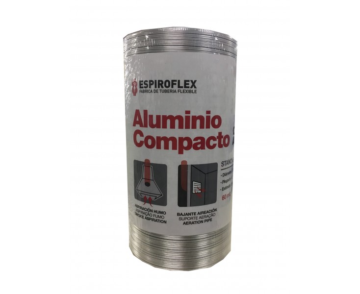 FLEXIBLE TUBE ALUMINUM 100 BLISTER 1MT