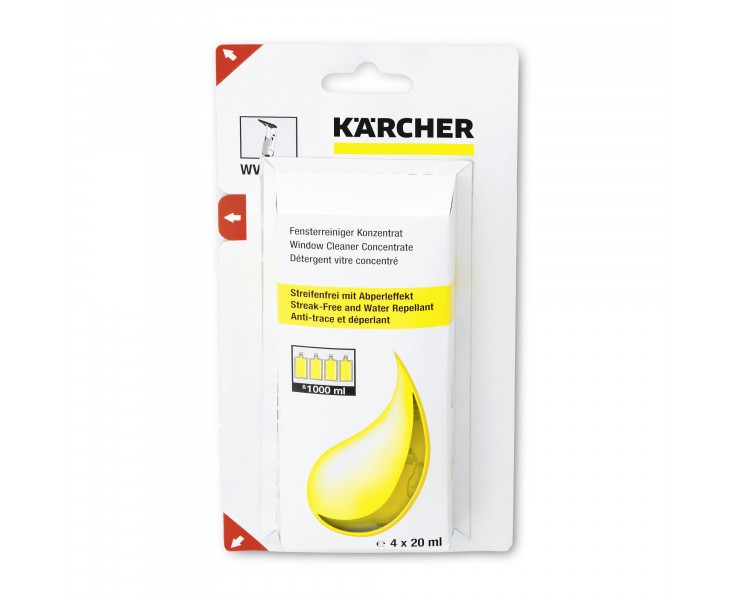 DETERGENT KARCHER WV-50 4x20ml