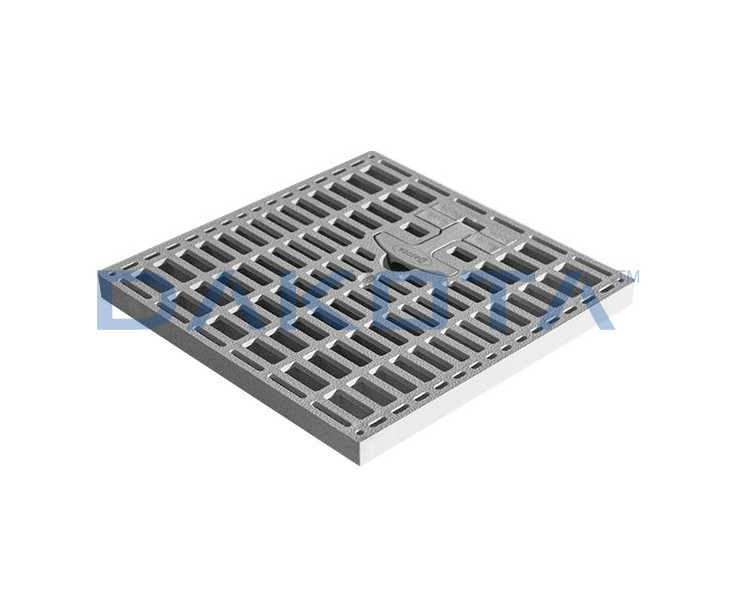 REJILLA SIN CERCO PVC 30x30 GRIS C/MANILLA