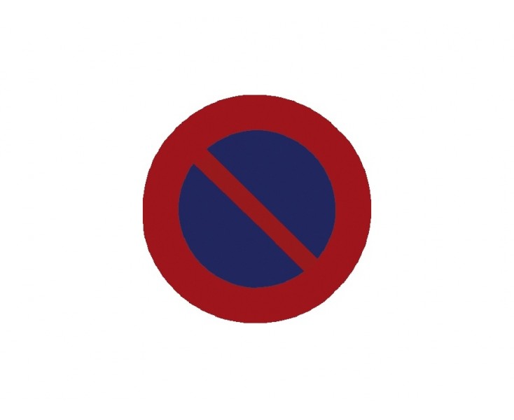 SEÑAL ESTACIONAMIENTO PROHIBIDO (TR-308)
