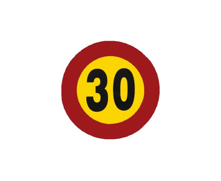 SPEED SIGNAL SPEED 30km / h