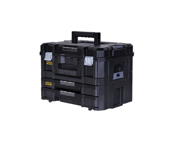 TOOL BOX MODULAR PLASTIC SUITCASE + MODULE 