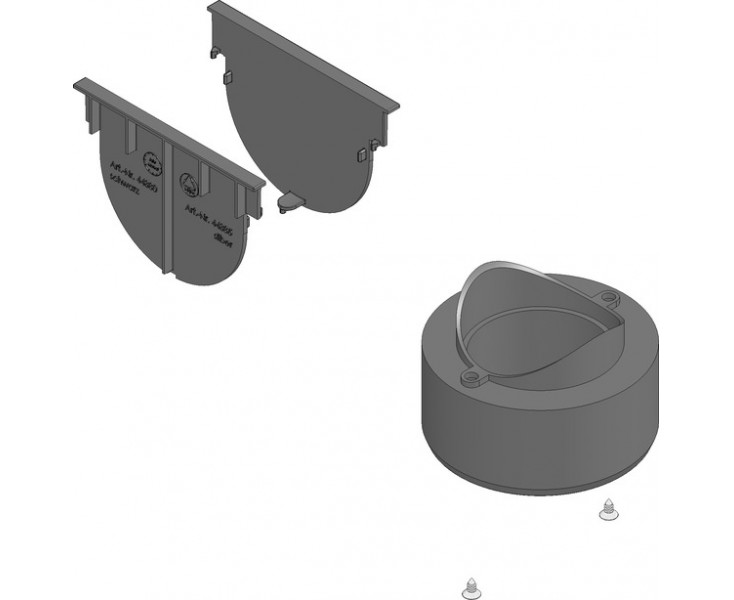CHANNEL TOP-X KIT ACCESSORIES BLACK