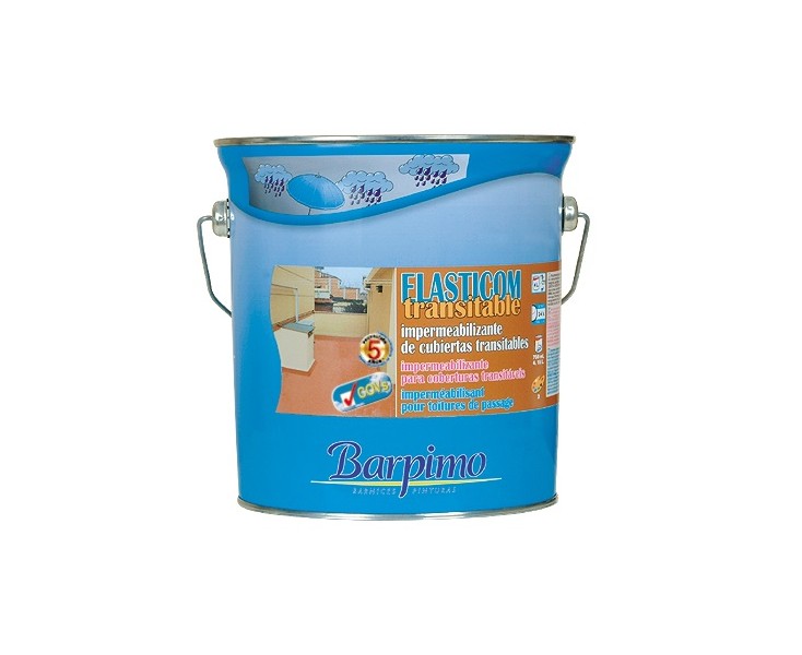 IMPERMEABILIZANTE ELASTICO TRANS. BLANCO 15l 