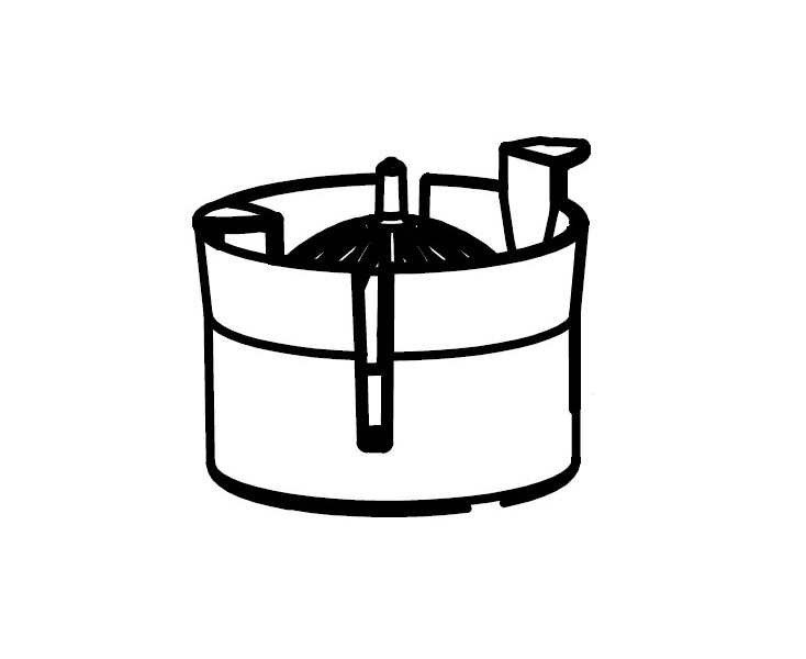 CESTILLO RECOGE PELO IP01021