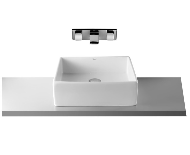 LAVABO SOFIA S / WORKTOP 46x41x14.5 BL.