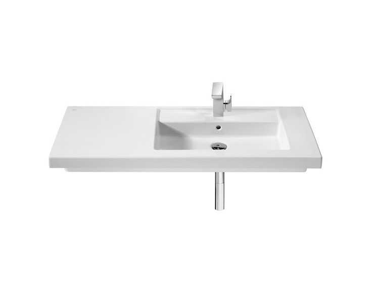 LAVABO PRISMA 900x450 RIGHT WHITE