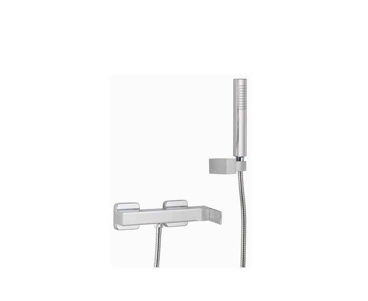 MONOMANDO CUBIC SHOWER CROMO C / KIT  