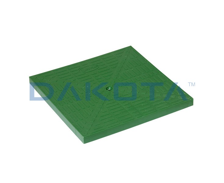 TAPA SIN CERCO PVC 20x20 VERDE