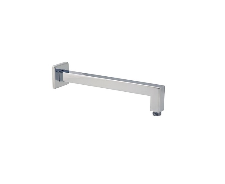 SQUARE SHOWER ARM 1/2 "375mm MZ CR.