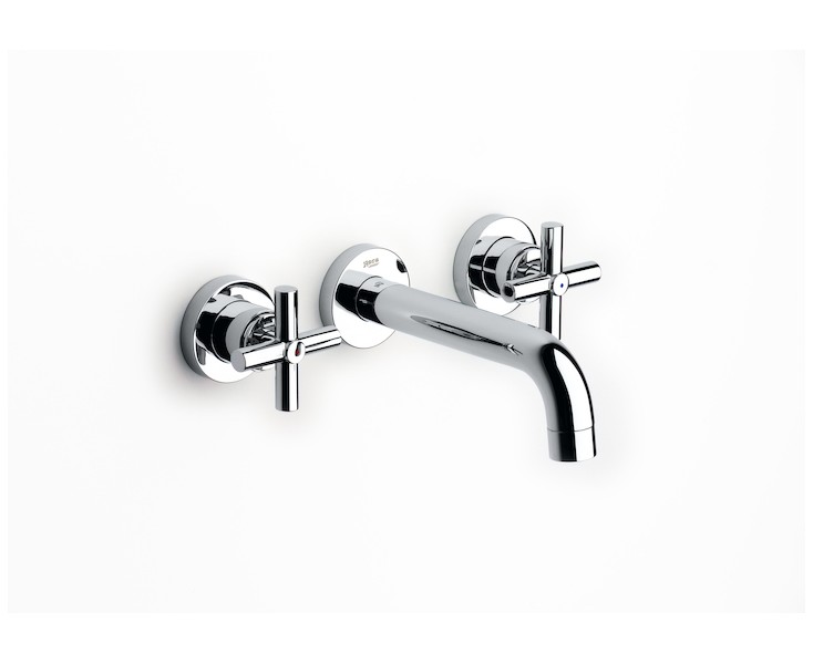 BIMANDO LOFT RECESSED MURAL WASHBASIN CR.
