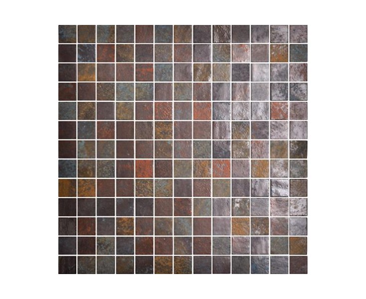 ONIX GRESITE EARTHGLASS DARK SLATE 2.5x2.5 MESH