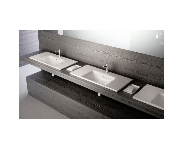 LAVABO CALIFORNIA 80 S/MUEBLE 700x390x150 BLANCO