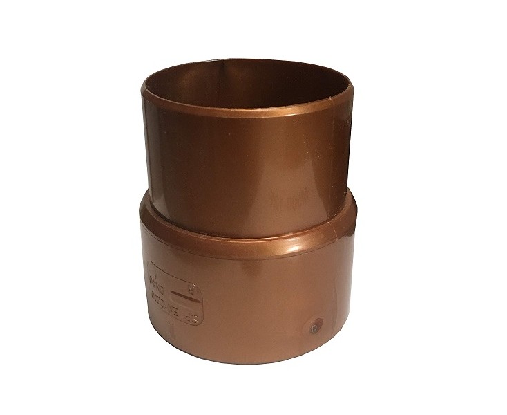 CANALON PVC G125 MANGUITO 80 COBRE
