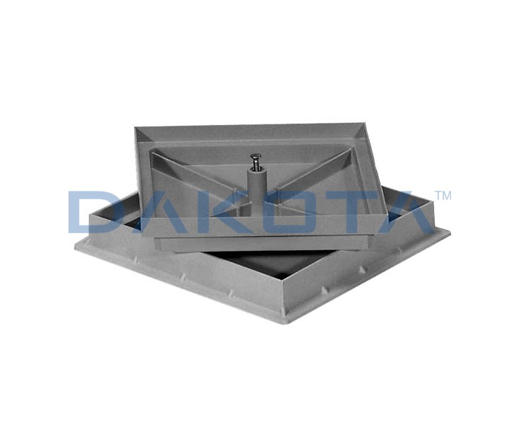  FILLING COVER GREY PVC unfenced 40x40