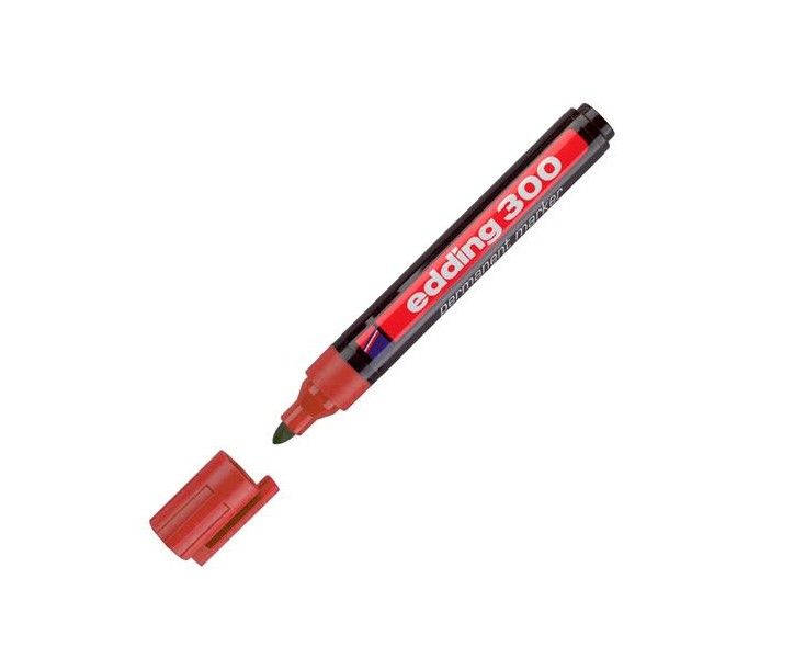 PERMANENT LETTER E-300 RED BLISTER