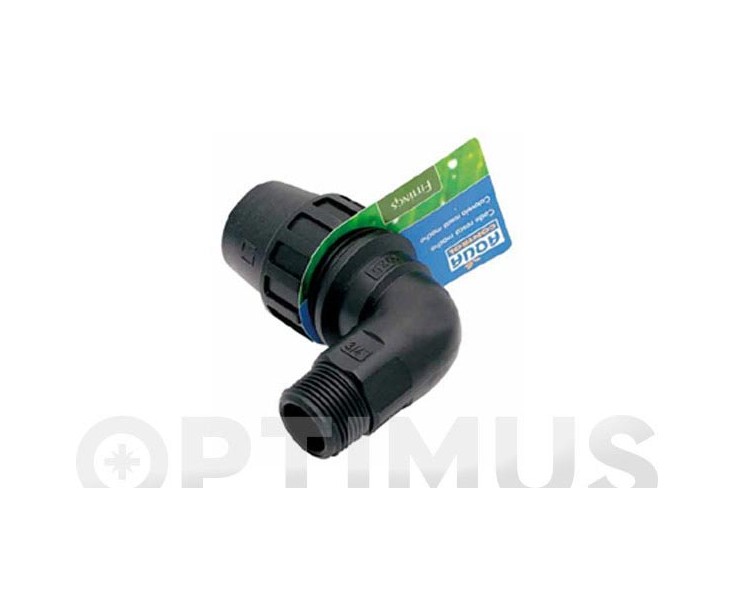 ELBOW THREAD MALE 32MM-1 AQUA CENTER C8173-15