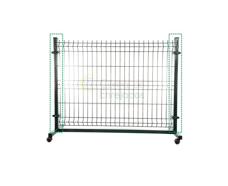 GREEN RIGID PANEL POST 130