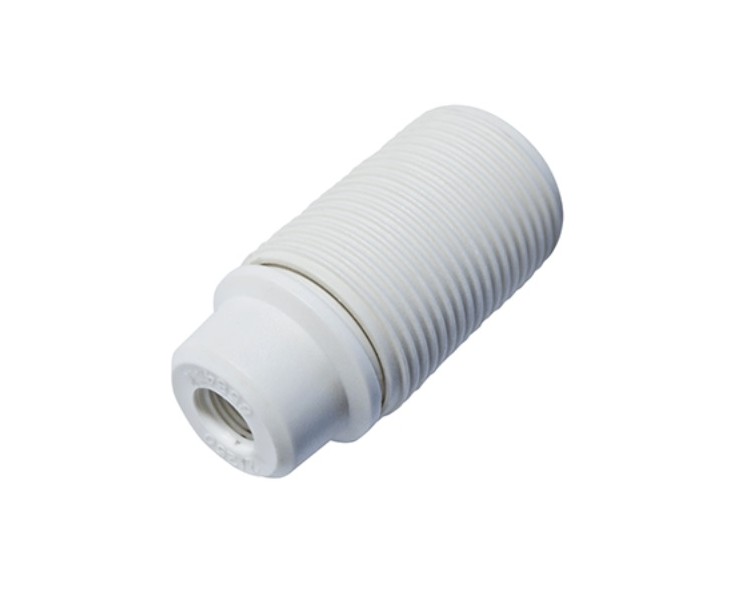 PORTALAMPARAS PLASTICO ROSCA E14 BL