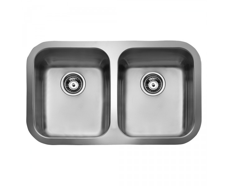INOX SINK 2C BE 780x46. B / HOB