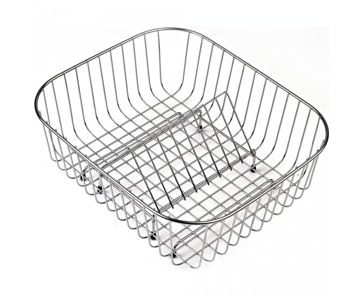 CESTA DE VARILLA INOX 380x320x145 P/FREGADERO CLASSIC