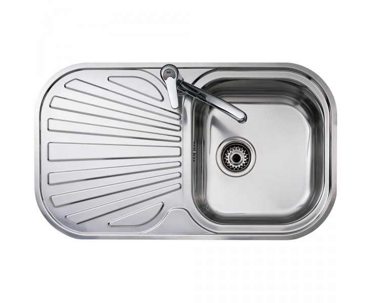 FREGADERO INOX STYLO 83x48.5 1C.1E REVERSIBLE