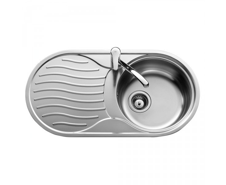 FREGADERO INOX DR-80 84x44 1C.1E.