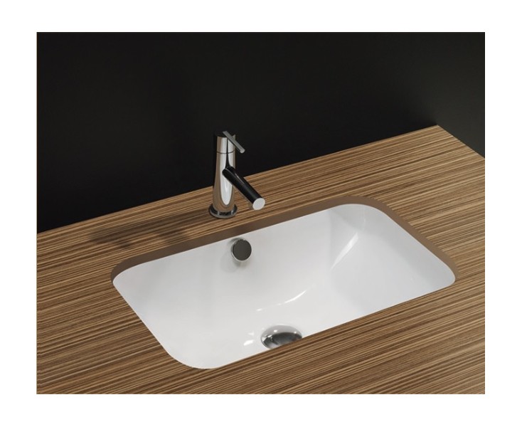 LAVABO TANGER B / HOBBY 55x35 BL.