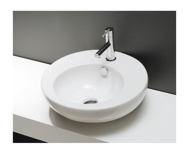 LAVABO URANO S/ENCIMERA 45 BLANCO