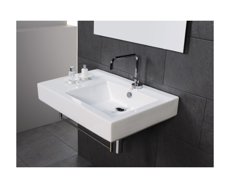LAVABO GALLERY MURAL 76x50x12 SENO LEFT. WHITE