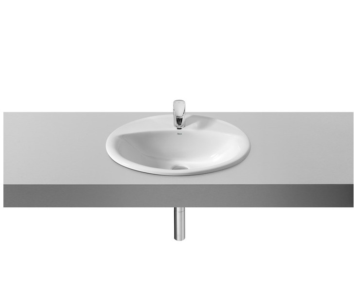 LAVABO ALOA ENCIMERA 56x47,5 BL.