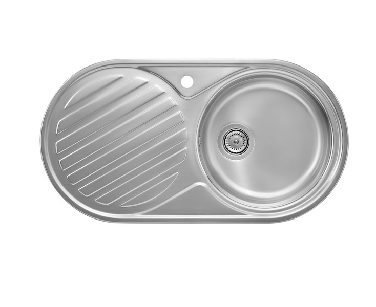 FREGADERO INOX DUO-90 90x48 1C.1E.IZDA.