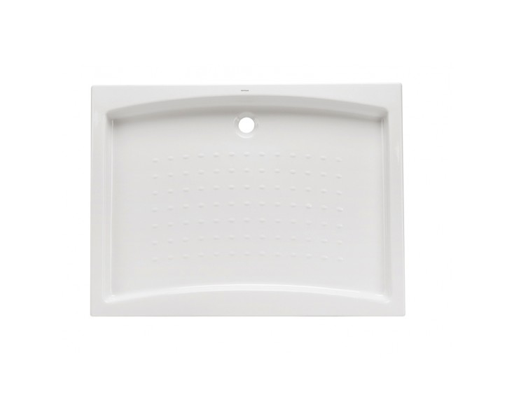 PORCELAIN SHOWER TRAY EXTRA-LARGE 120x90 WHITE