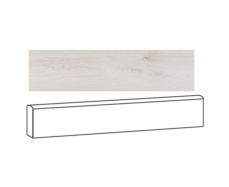 WHITE LANDES ZOCALO 8x45