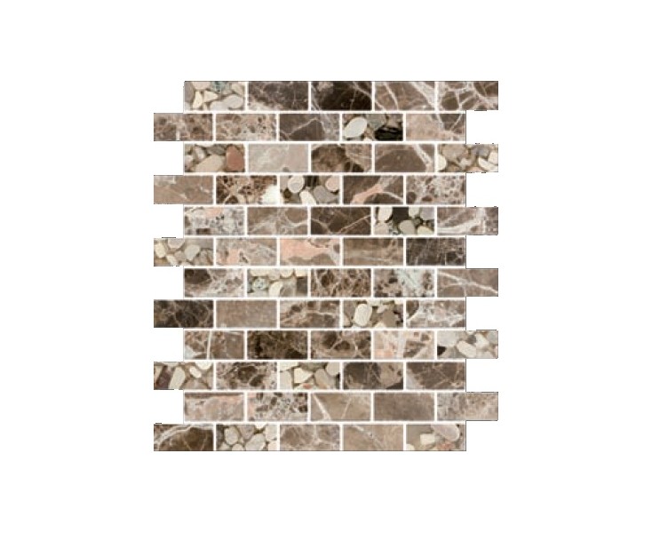 BRICK MARRON ROJO MESH 25x30