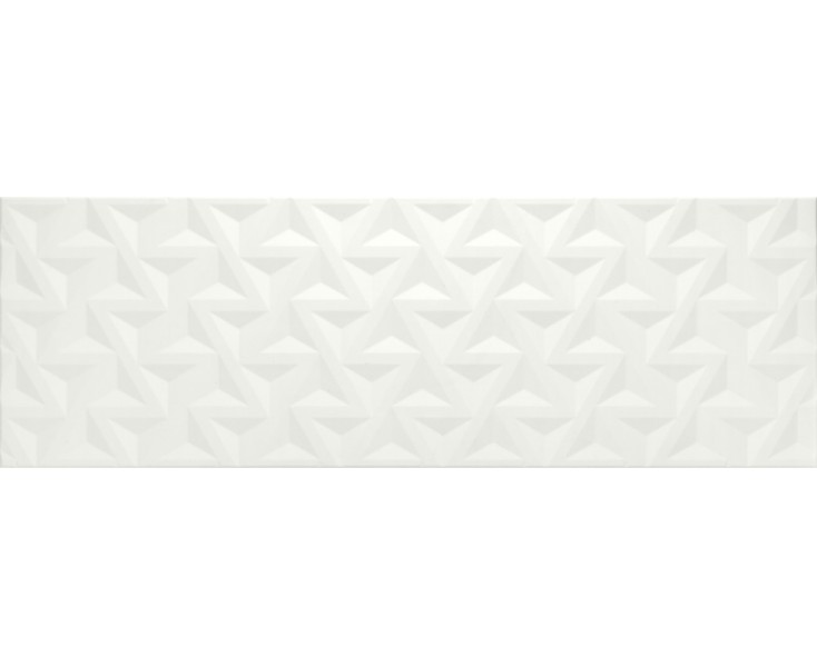 1206 BLANCO MATE RELIEVE GEO RECT. 40x120